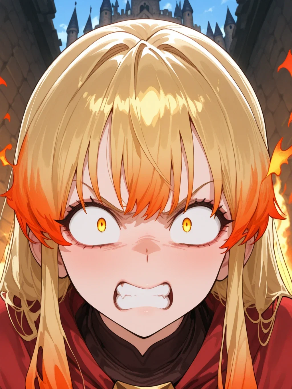 Cover art for "CLEAN THIS UP!" 😡, a school scenario on AI Dungeon
