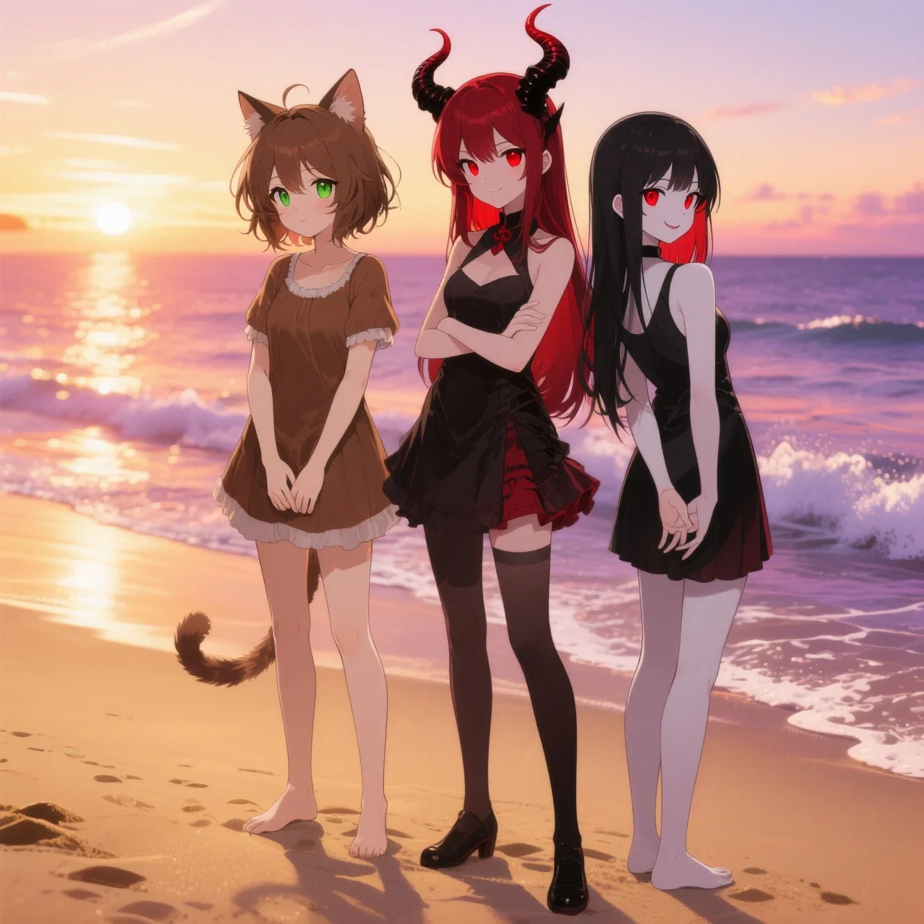 Cover art for Monster girls isle π§π»ββοΈπΊοΈ, a dragon scenario on AI Dungeon