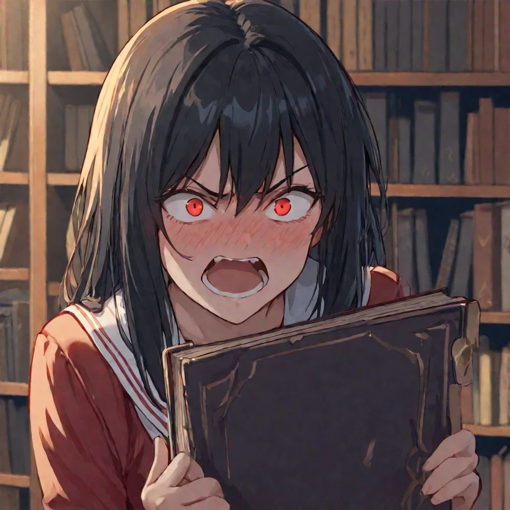 Cover art for "Don't tell anyone!" 😡, a school scenario on AI Dungeon