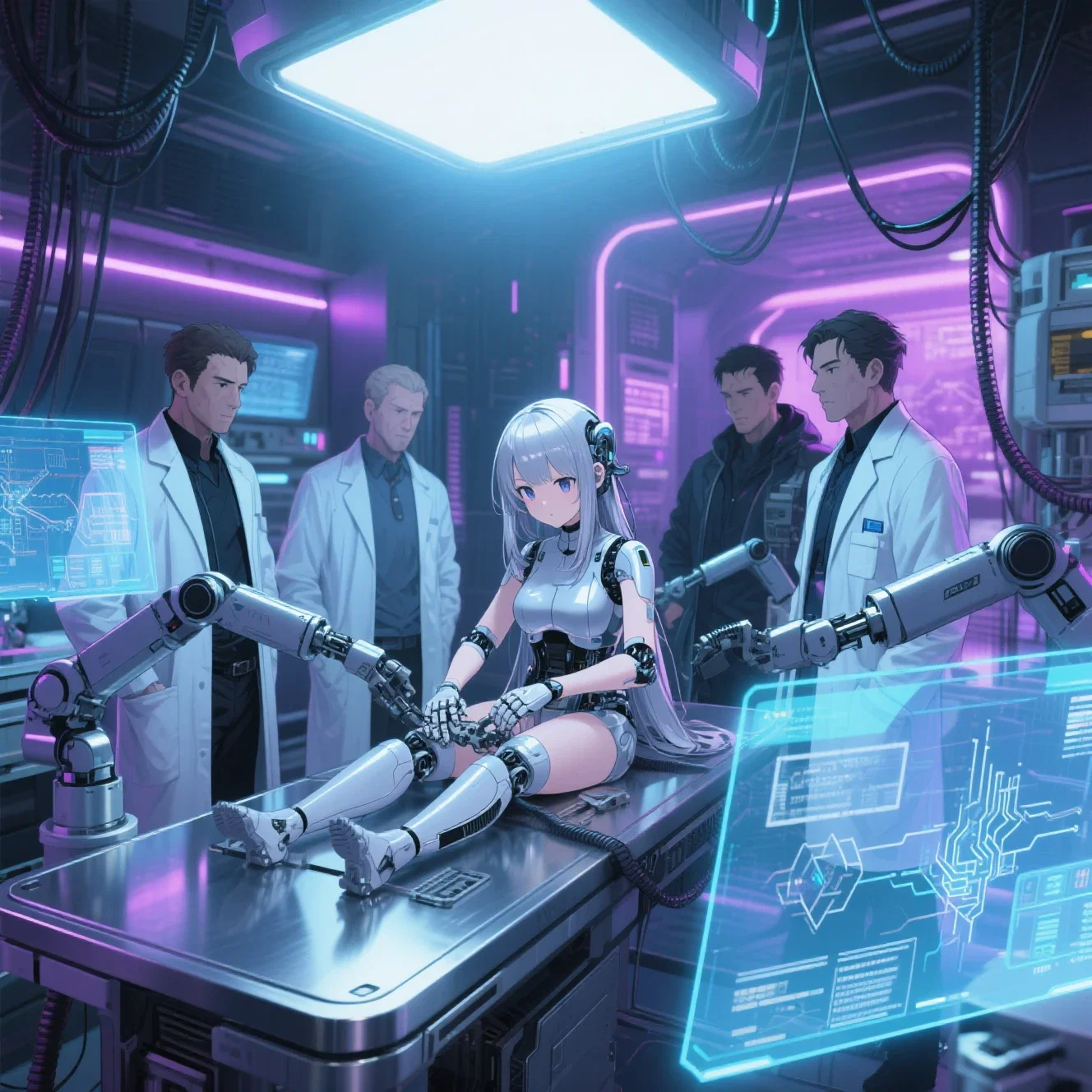 Cover art for ⦑L⦒⦑a⦒⦑b⦒⦑s⦒, a lab scenario on AI Dungeon