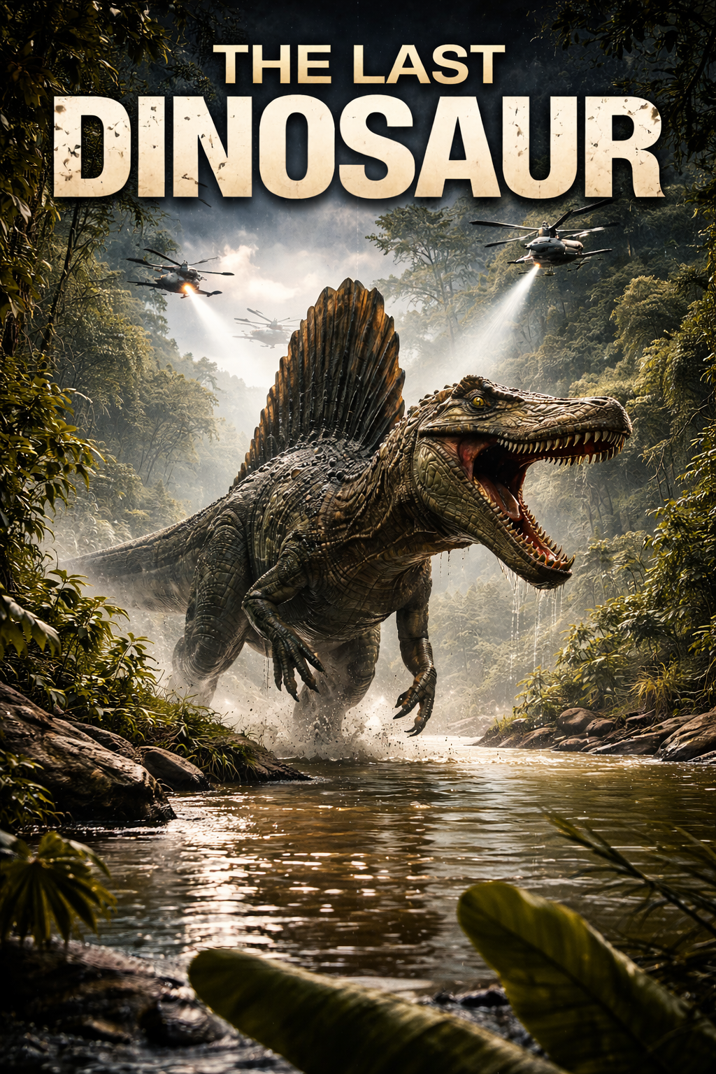 Cover art for The Last Dinosaur, an action scenario on AI Dungeon