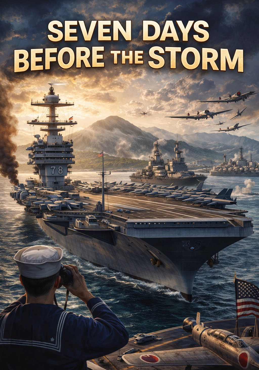 Cover art for Seven Days Before the Storm, a military scenario on AI Dungeon