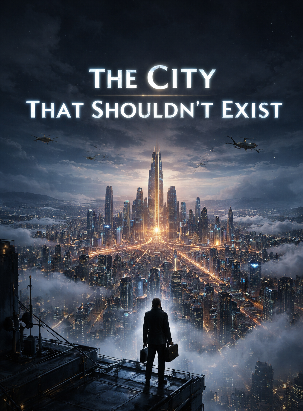 Cover art for The City That Shouldn’t Exist, an action scenario on AI Dungeon