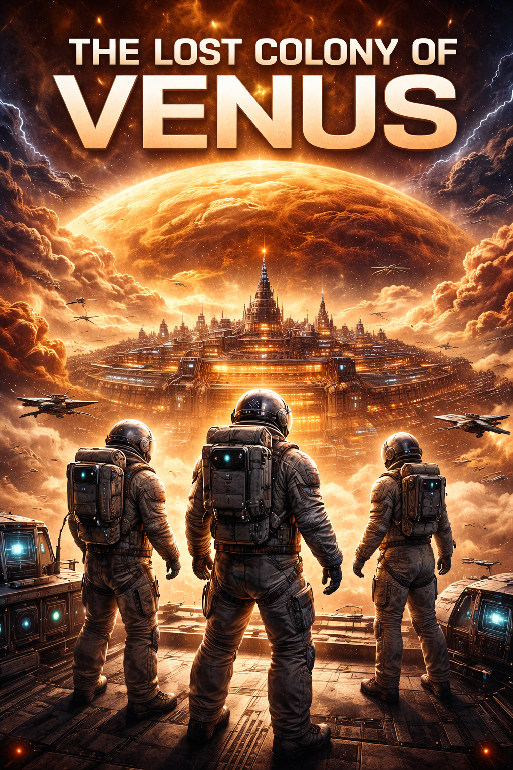Cover art for The Lost Colony of Venus, an action scenario on AI Dungeon