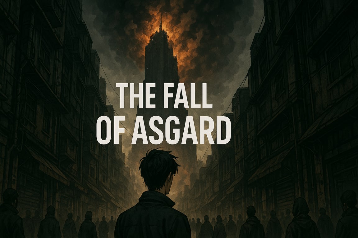 Cover art for The Fall of Asgard on AI Dungeon