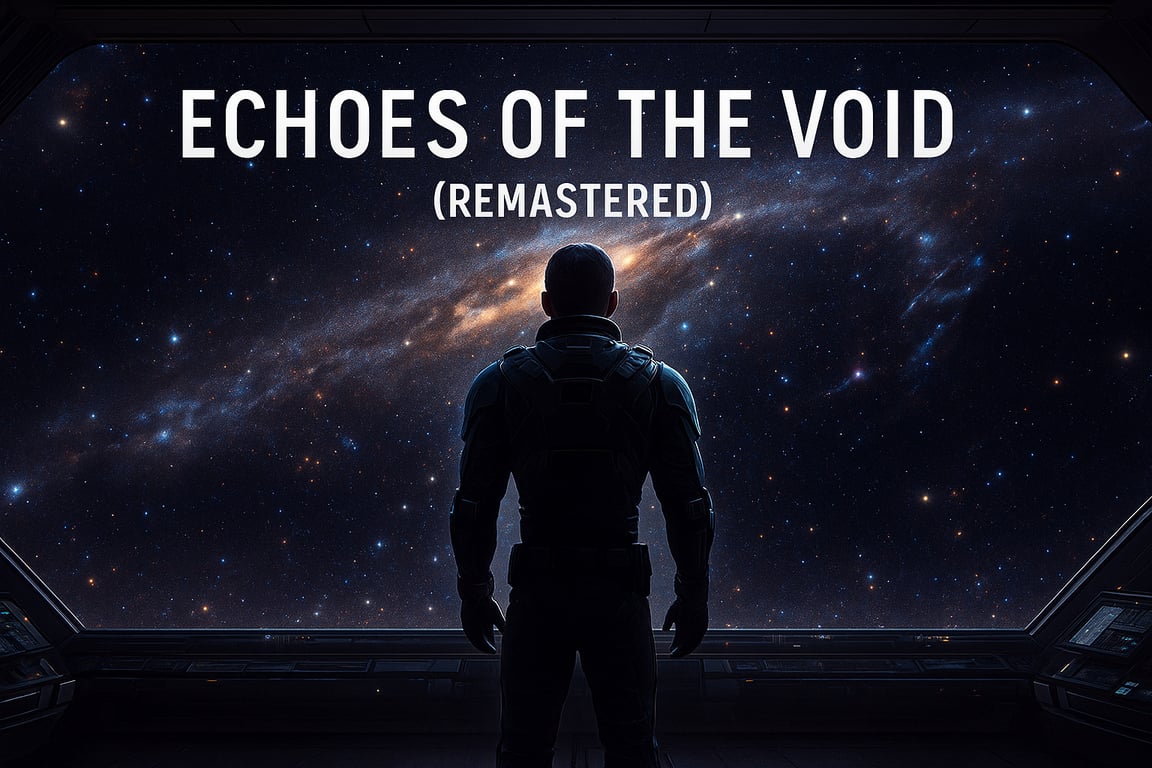 Cover art for ECHOES OF THE VOID (REMASTERED), a sci fi scenario on AI Dungeon