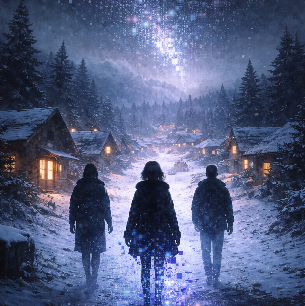 Cover art for The Singularity , a fantasy scenario on AI Dungeon