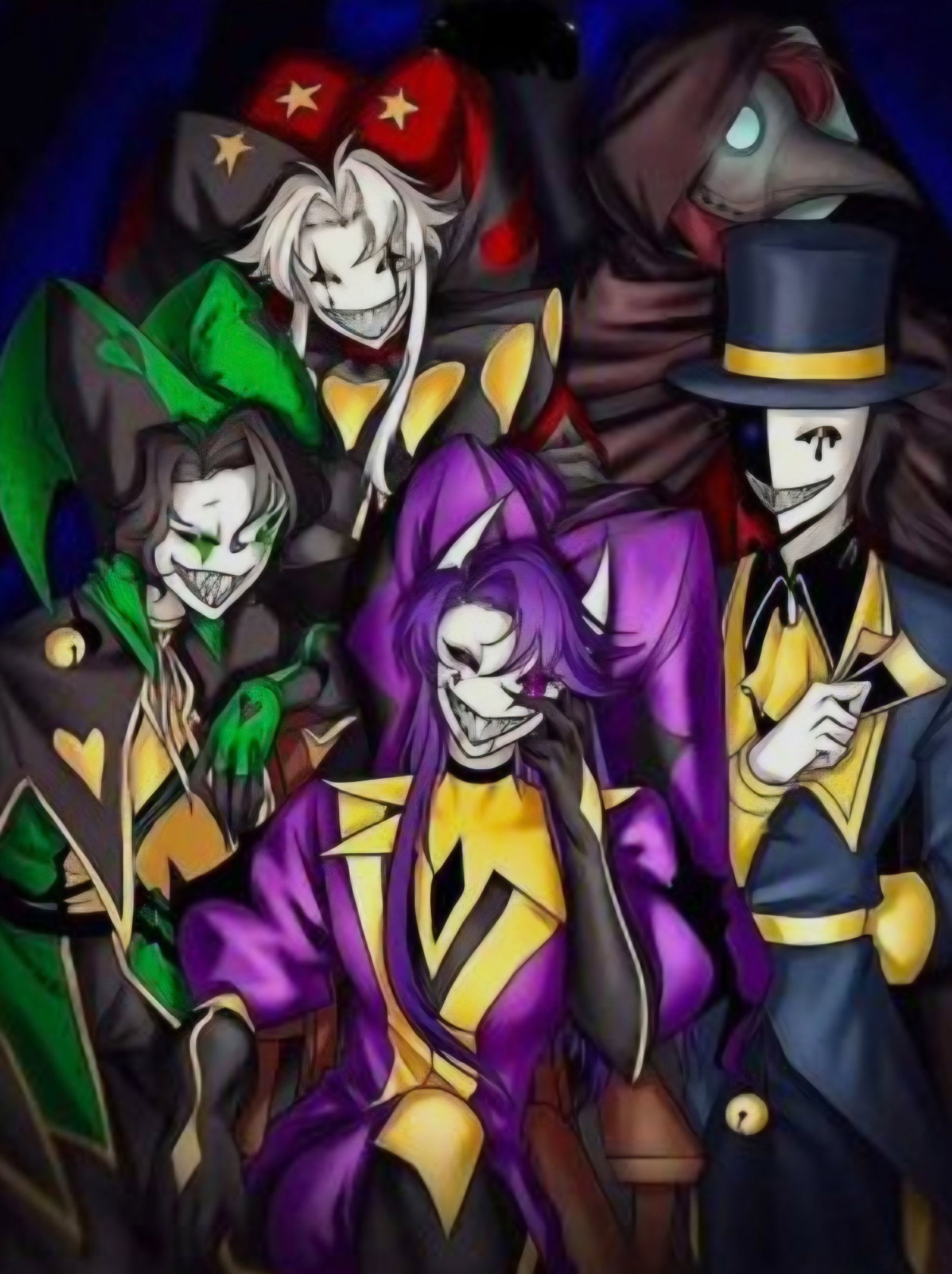 Cover art for The Freak Circus, a circus scenario on AI Dungeon