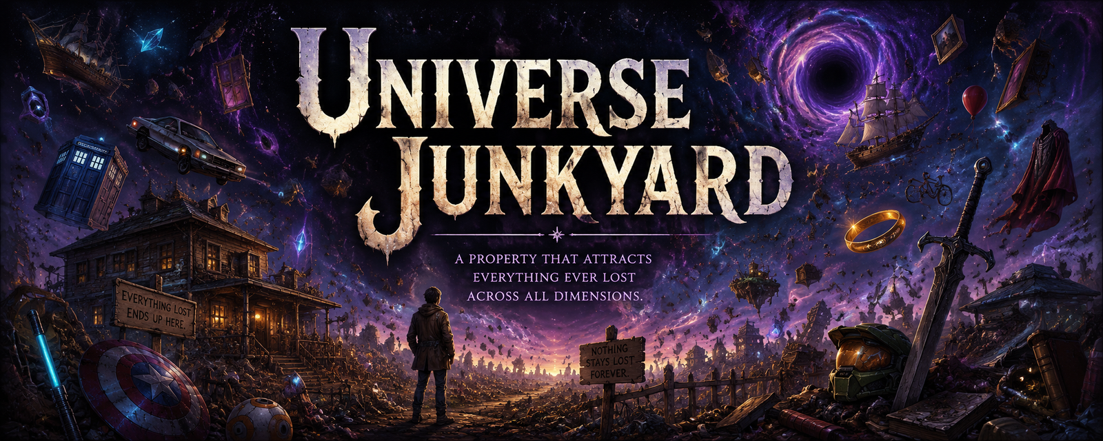 Cover art for The Universe’s Lost and Found, a lost scenario on AI Dungeon