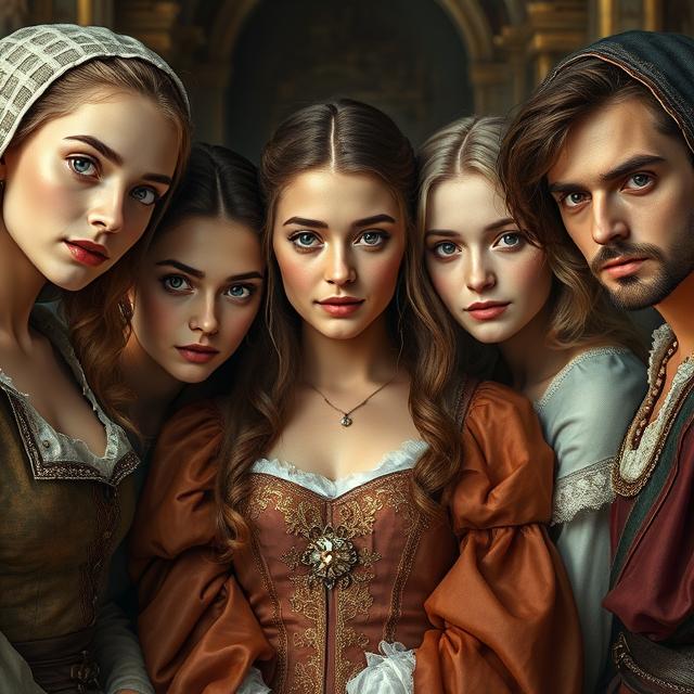 Cover art for Bound by the Queen, an elderverse scenario on AI Dungeon