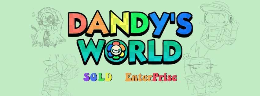 Cover art for Dandy's World: Sold enterprise (IS 🎭 ), a dandys world scenario on AI Dungeon