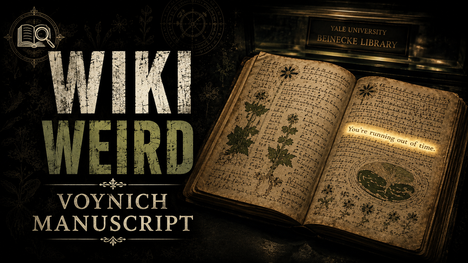 Cover art for Wiki Weird: Voynich Manuscript, a wiki weird scenario on AI Dungeon