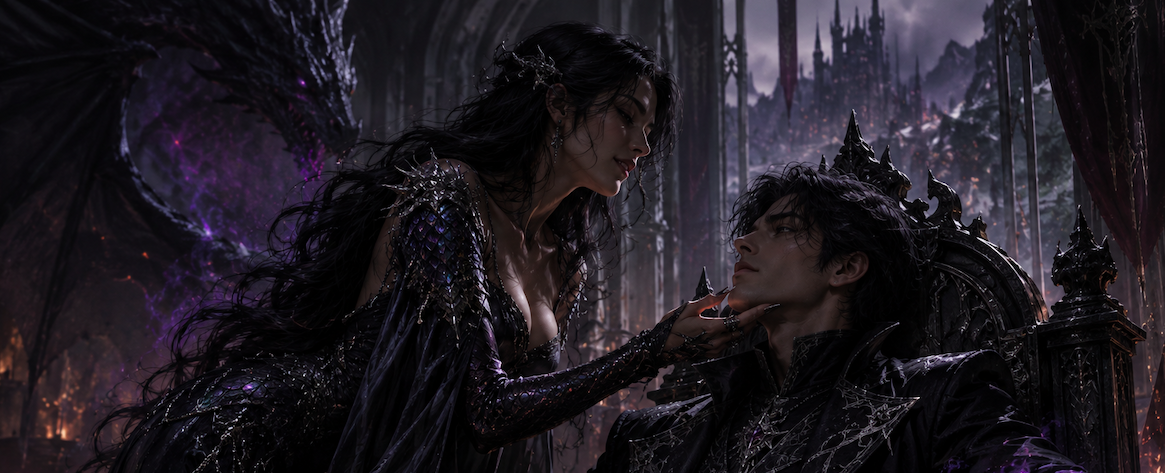 Cover art for 🎭 Demon Lord & the Unexpected Familiar, a magic scenario on AI Dungeon