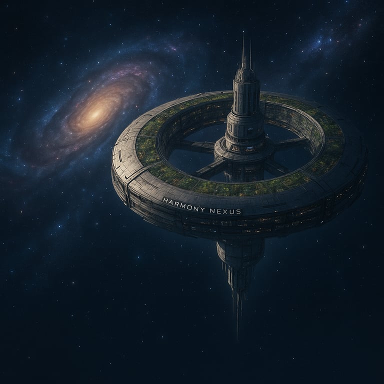 Cover art for Space rpg, a sci fi scenario on AI Dungeon