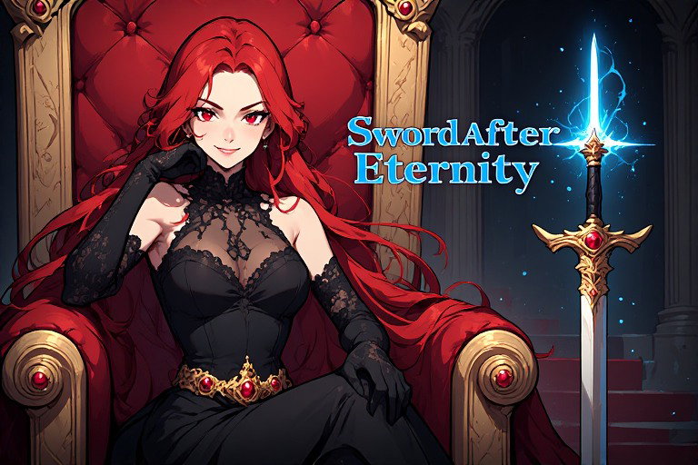 Cover art for Sword After Eternity, an isekai scenario on AI Dungeon