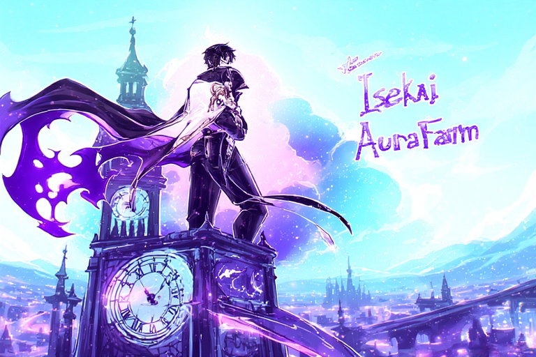 Cover art for Isekai AuraFarm!, an isekai scenario on AI Dungeon