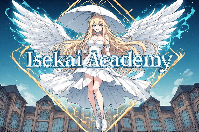 Cover art for Isekai Academy, an isekai scenario on AI Dungeon