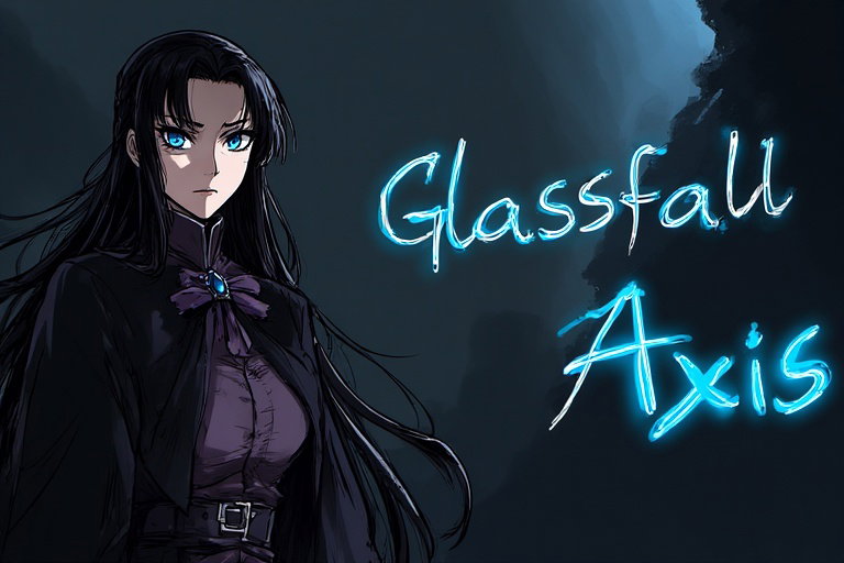 Cover art for Glassfall Axis⚜️, a fantasy scenario on AI Dungeon