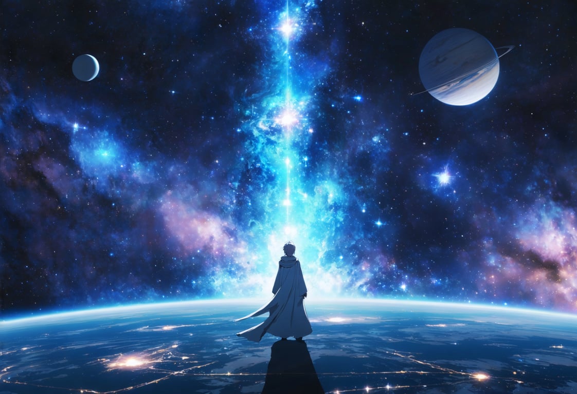Cover art for Thou Art God, a god scenario on AI Dungeon