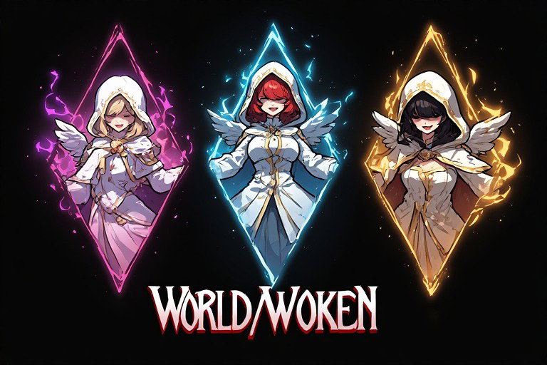 Cover art for WORLD//WOKEN, a fantasy scenario on AI Dungeon