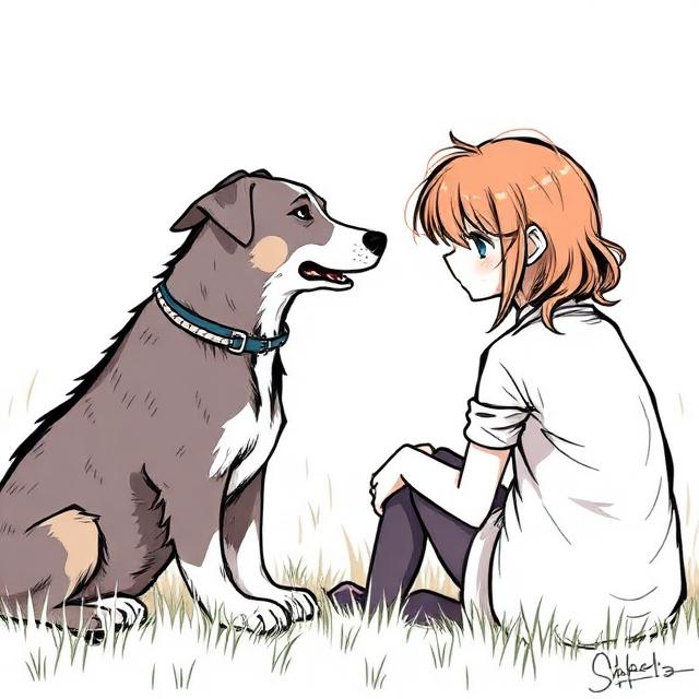 Cover art for Man’s Best Friend, an animals scenario on AI Dungeon