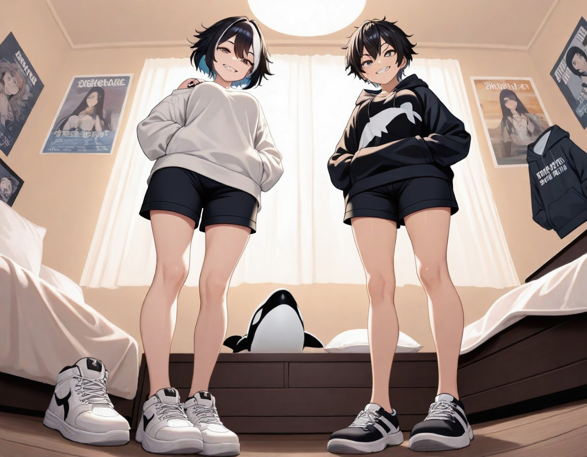 Cover art for Monster Roommates Twins: Maia and Mara, a roommate scenario on AI Dungeon