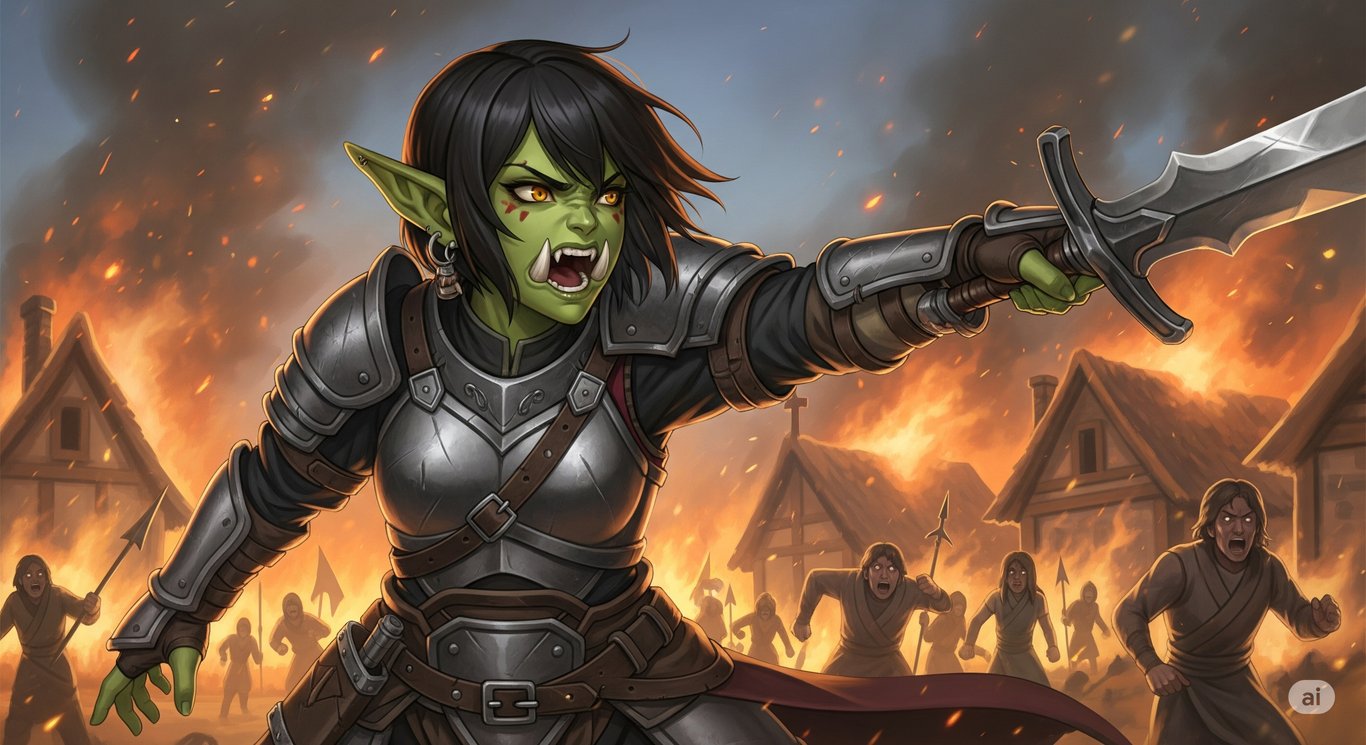 Cover art for Lathvian: the Dark Age, a fantasy scenario on AI Dungeon