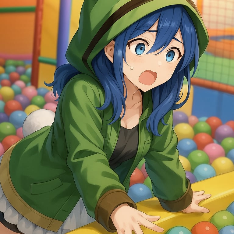 Cover art for Holy Balls!!!, a ball pit scenario on AI Dungeon