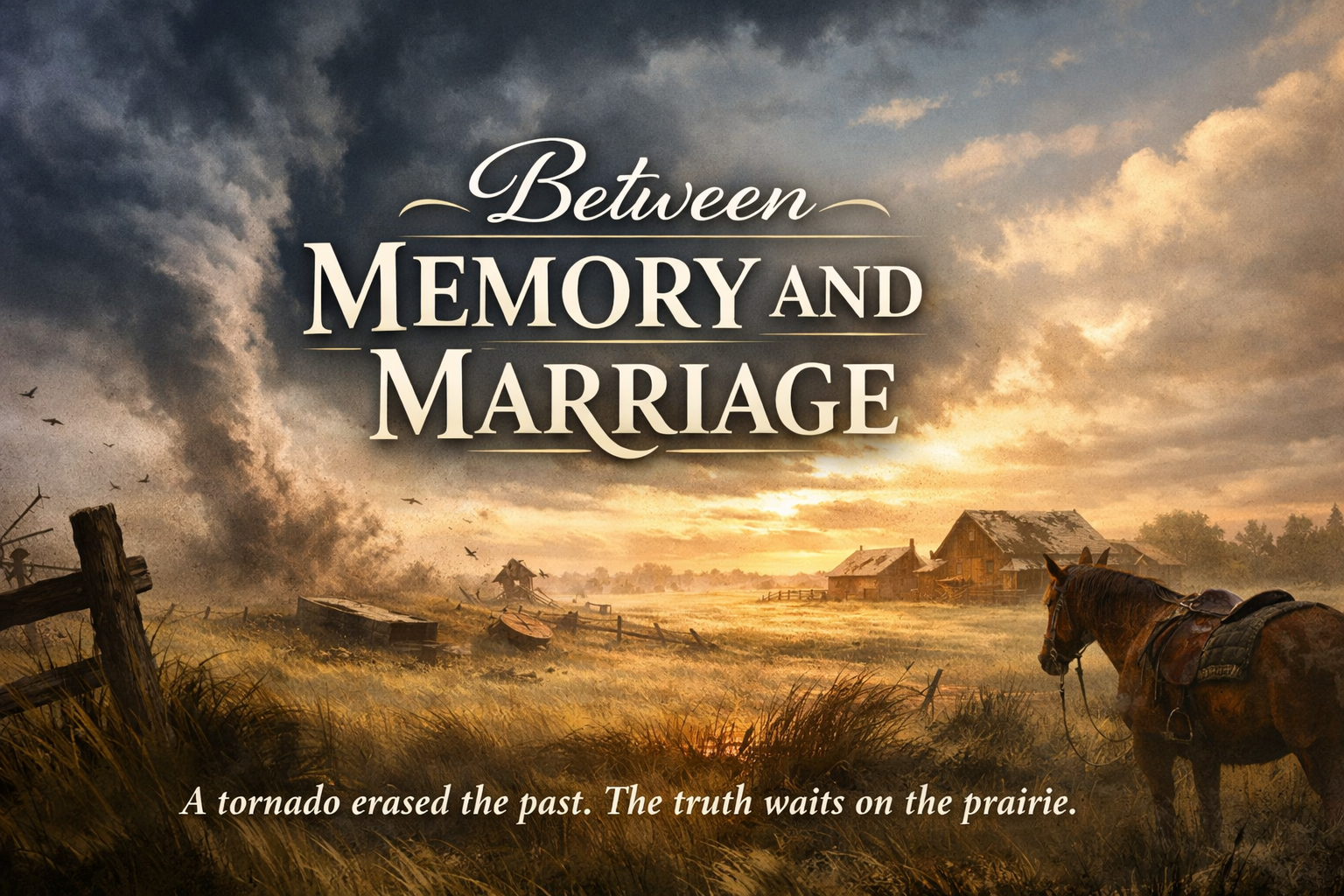 Cover art for Between Memory and Marriage, a romance scenario on AI Dungeon