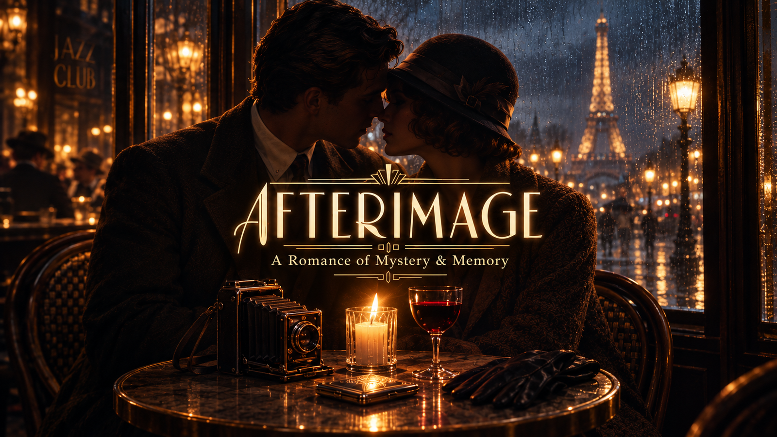Cover art for Afterimage, a romance scenario on AI Dungeon