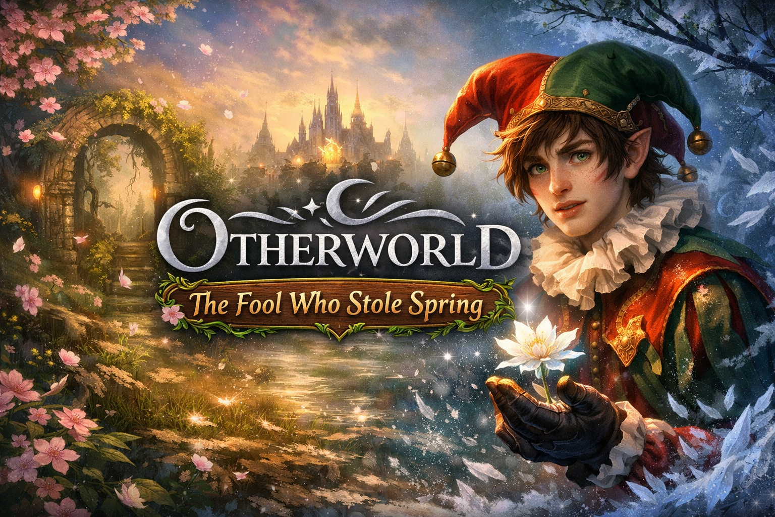 Cover art for Otherworld: The Fool Who Stole Spring, a fairytale scenario on AI Dungeon