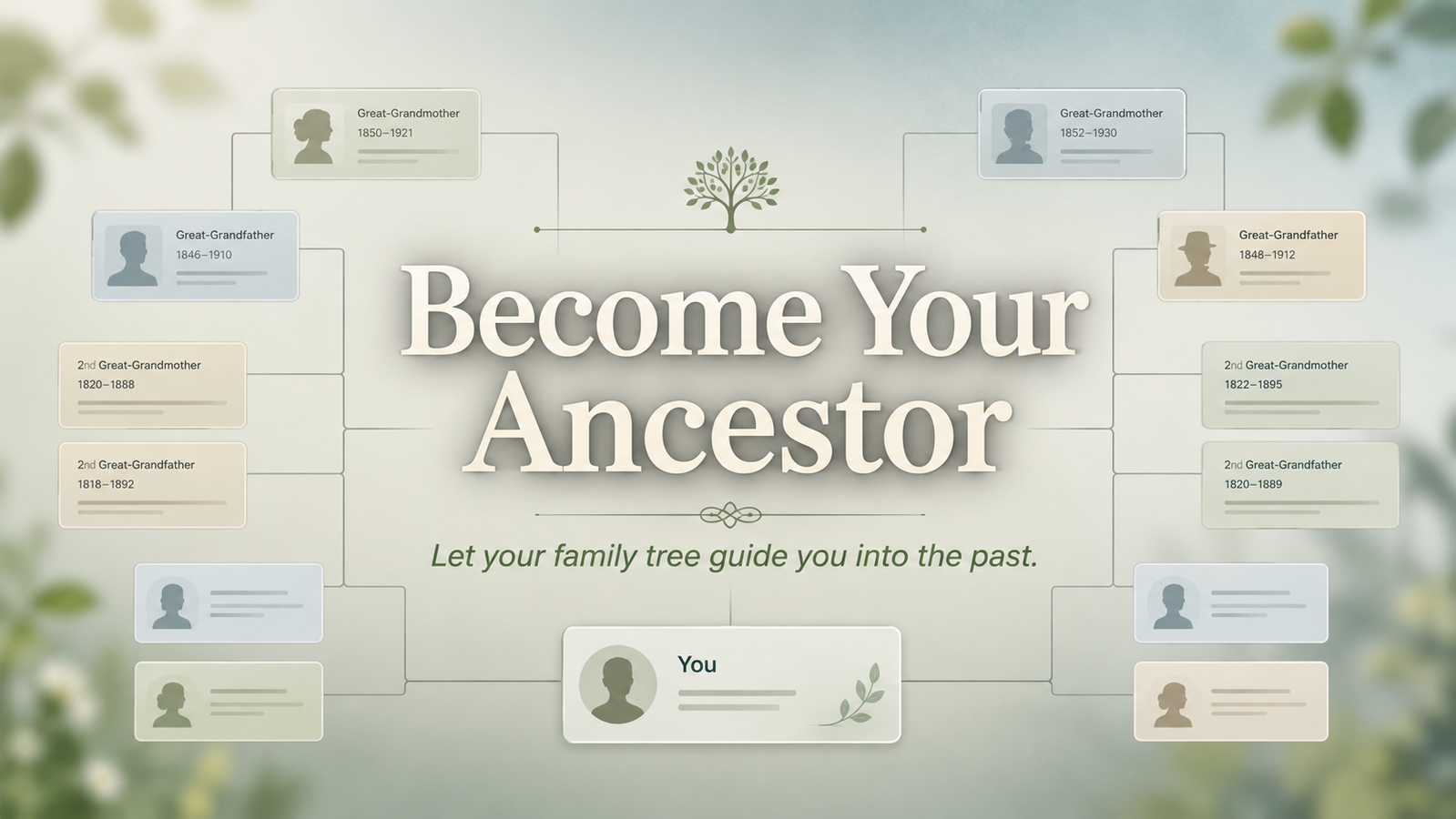 Cover art for Become Your Ancestor, a historical scenario on AI Dungeon