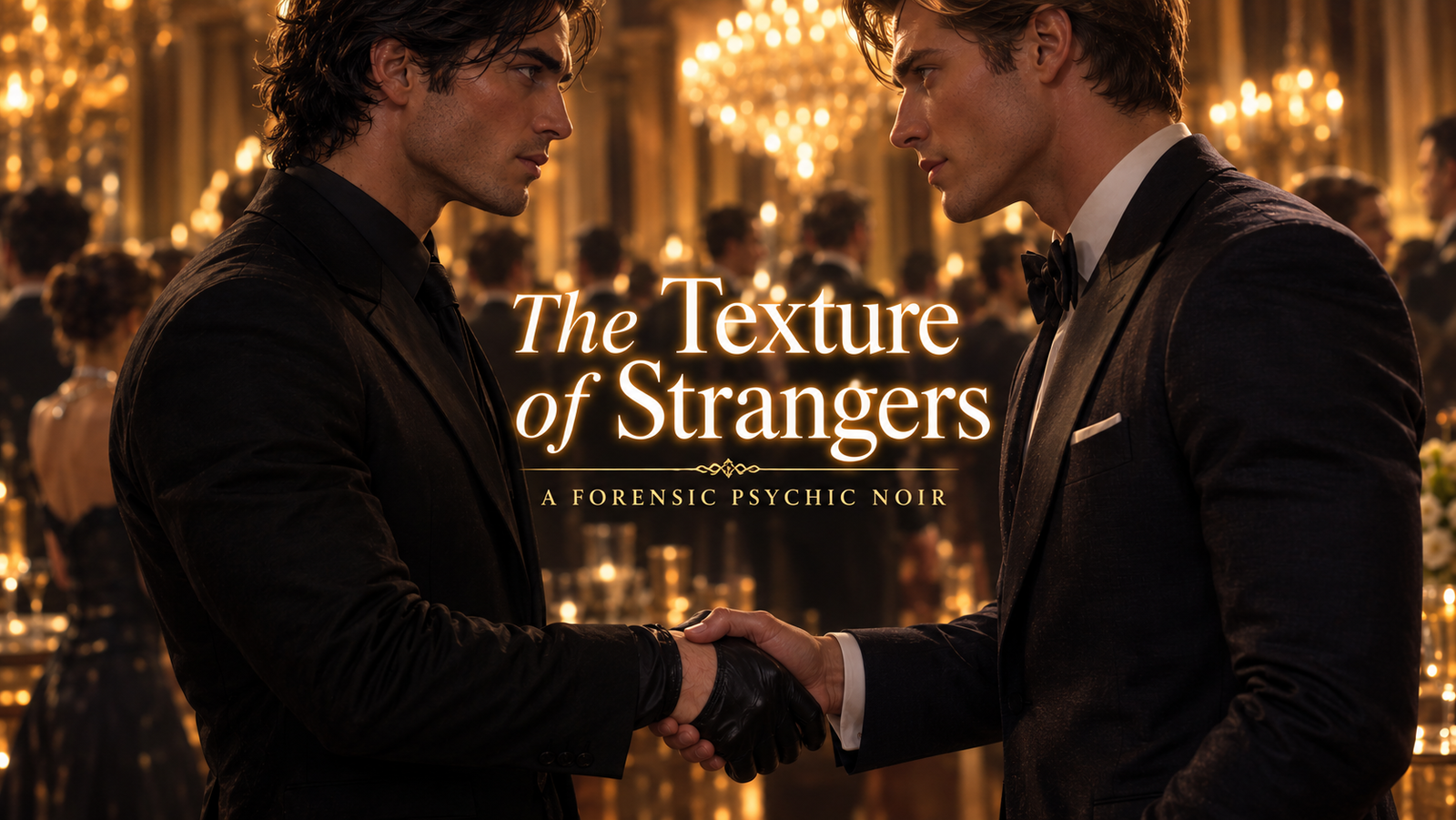 Cover art for The Texture of Strangers, a romance scenario on AI Dungeon
