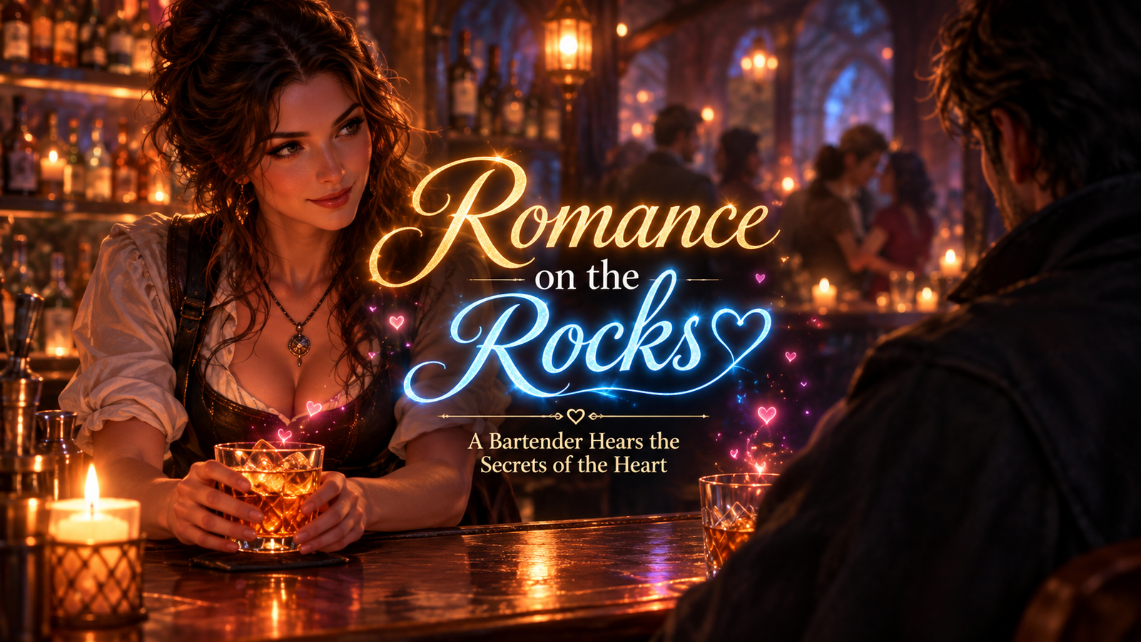 Cover art for Romance on the Rocks, a romance scenario on AI Dungeon