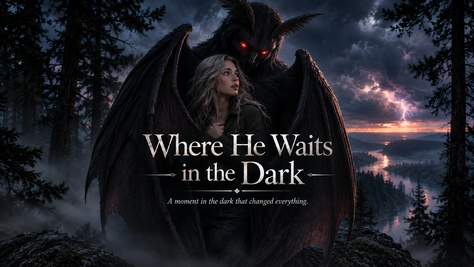 Cover art for Where He Waits in the Dark, a modern scenario on AI Dungeon