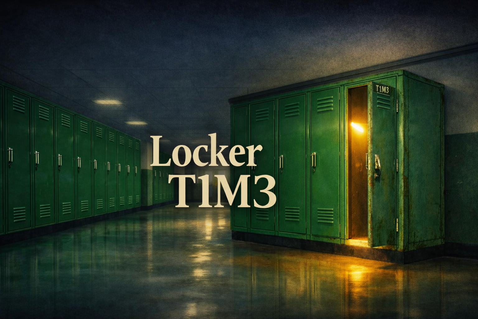 Cover art for Locker T1M3, a time travel scenario on AI Dungeon