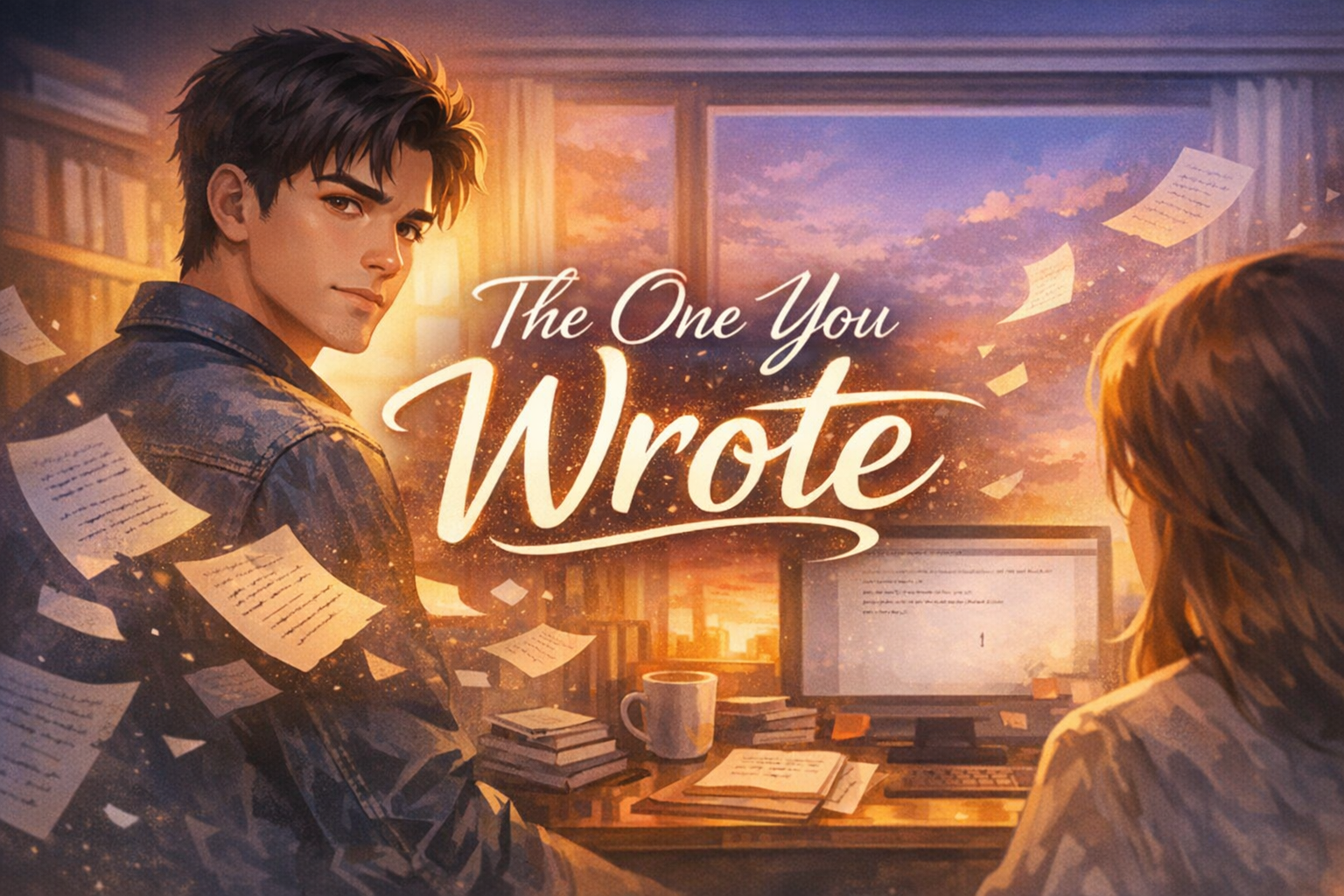Cover art for The One You Wrote, a romance scenario on AI Dungeon