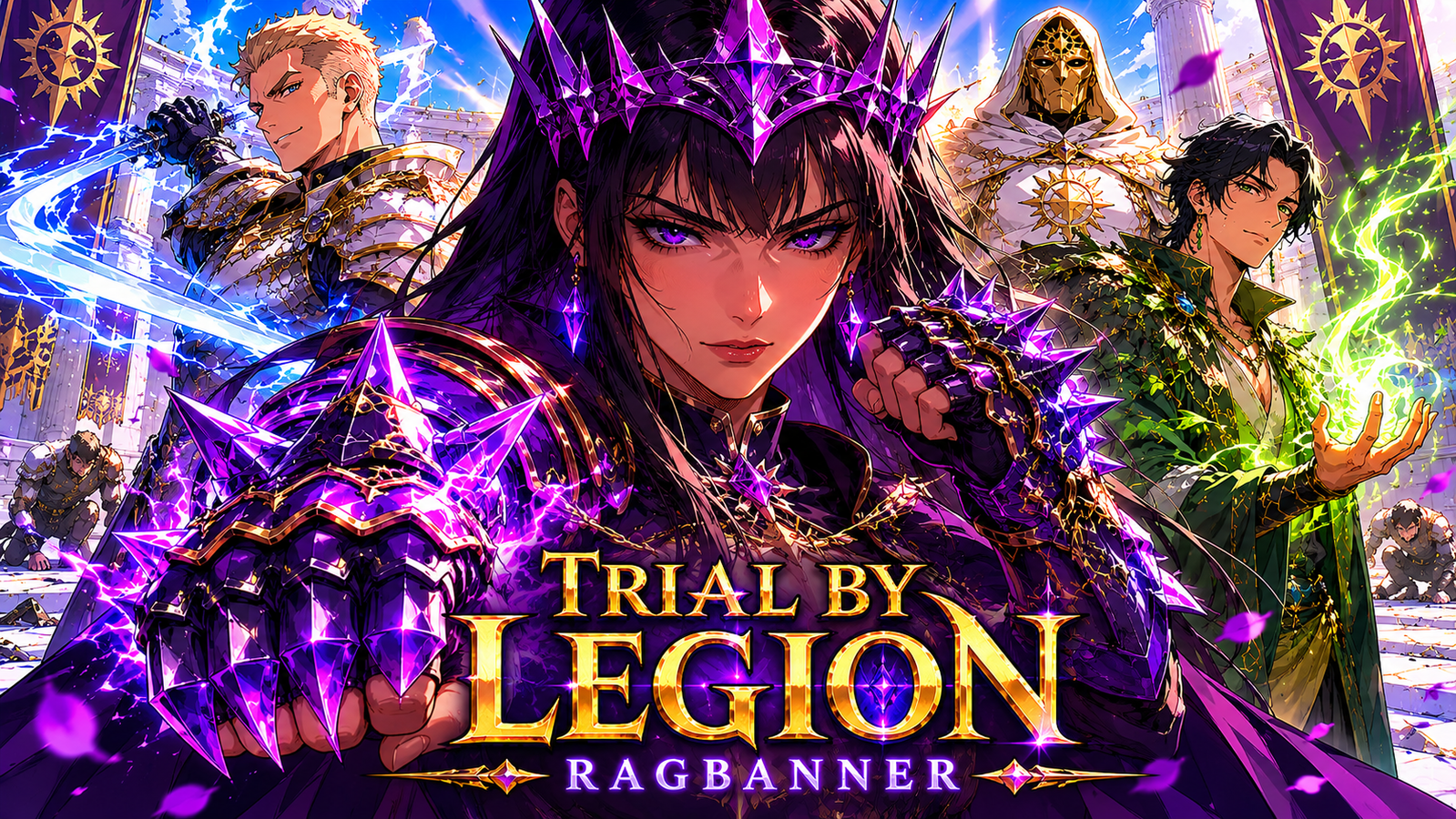Cover art for Trial by Legion - Ragbanner, a fantasy scenario on AI Dungeon
