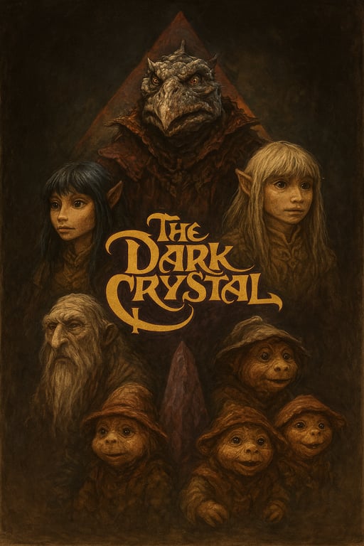 Cover art for Dark Crystal : Age of Resistance, a dark crystal scenario on AI Dungeon