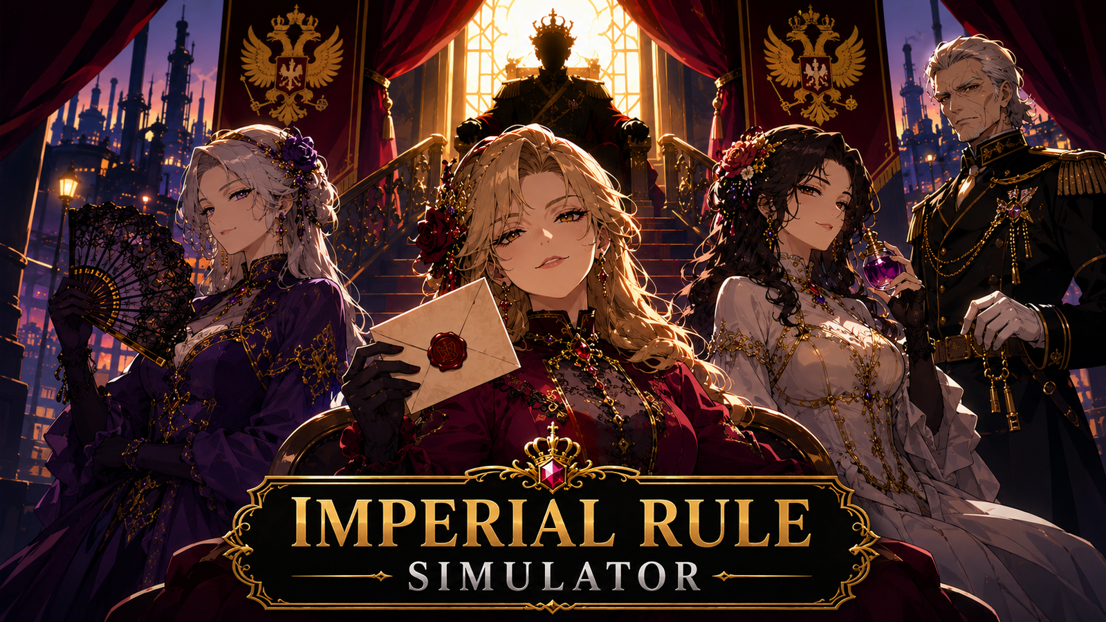 Cover art for Imperial Rule Simulator, a fantasy scenario on AI Dungeon