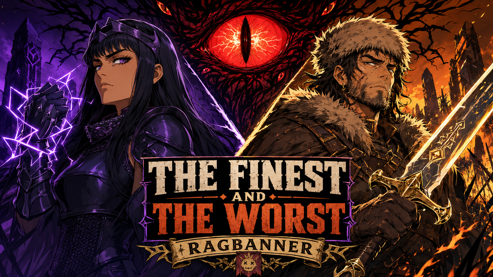 Cover art for The Finest and the Worst - Ragbanner, a fantasy scenario on AI Dungeon
