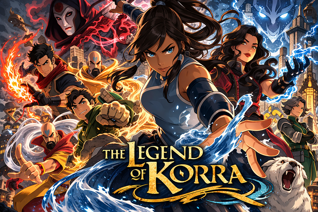 Cover art for Legend of Korra, an avatar scenario on AI Dungeon