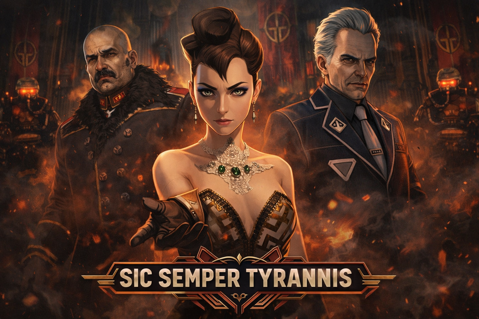 Cover art for Sic Semper Tyrannis, a killzone scenario on AI Dungeon
