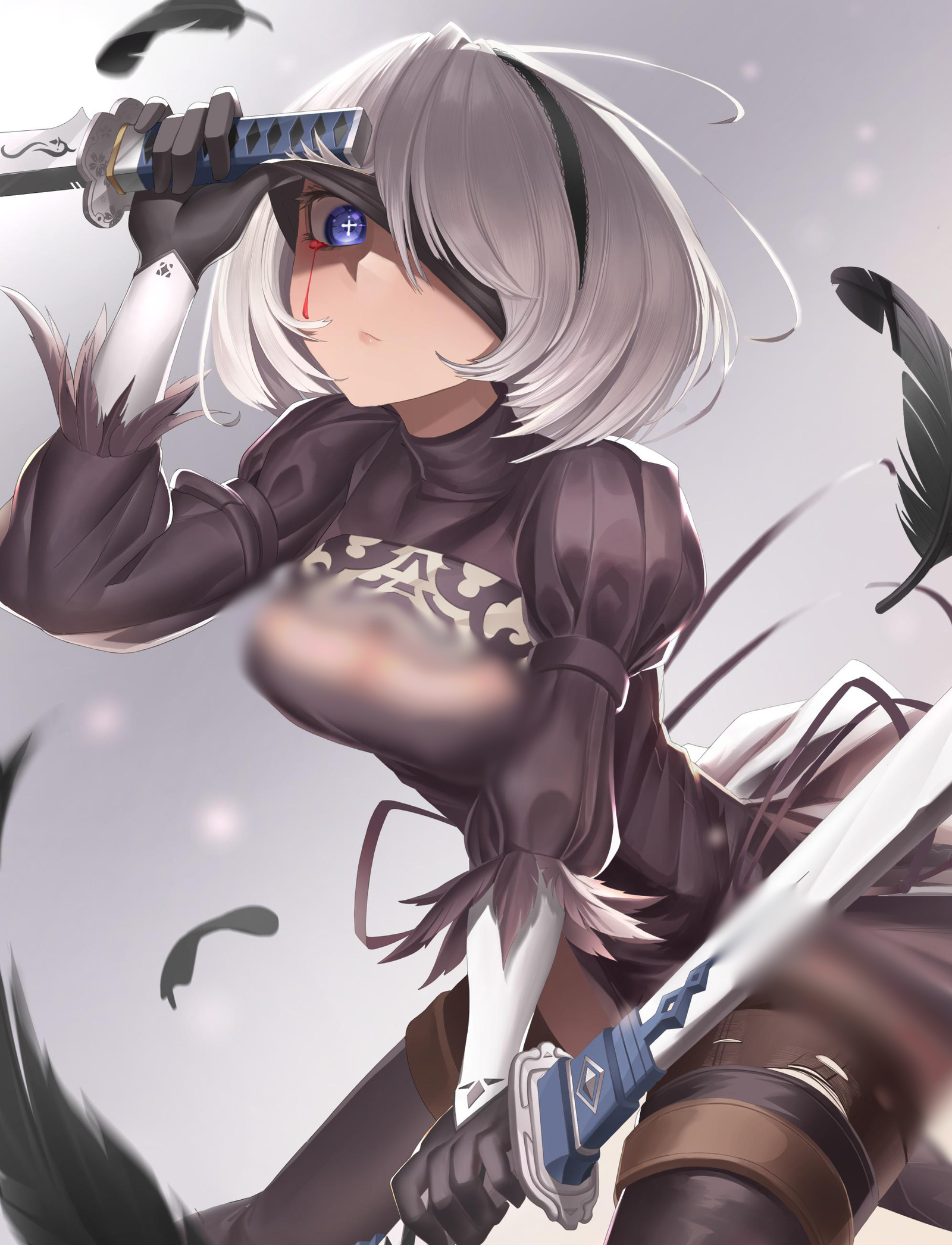 Cover art for Nier: Automata Universe, a nier scenario on AI Dungeon