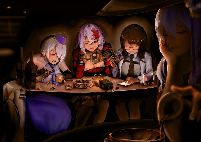 Cover art for Overworked Drinking Buddies., a slice of life scenario on AI Dungeon