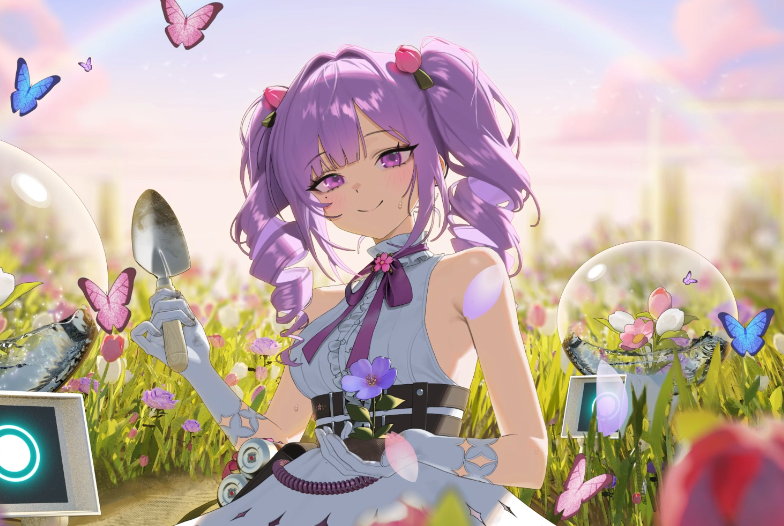 Cover art for Working at the Botanic Garden., a slice of life scenario on AI Dungeon