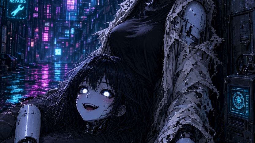 Cover art for I can fix her! literally! π§π , an auto cards scenario on AI Dungeon
