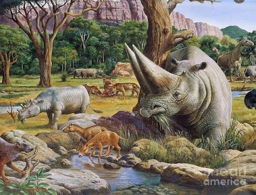 Cover art for Cenozoic Survival: Revamped, a primitive scenario on AI Dungeon