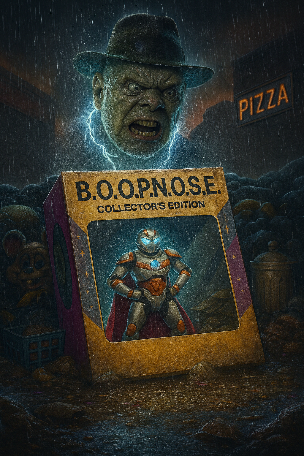 Cover art for B.O.O.P.N.O.S.E. — Collector’s Edition, a mech scenario on AI Dungeon