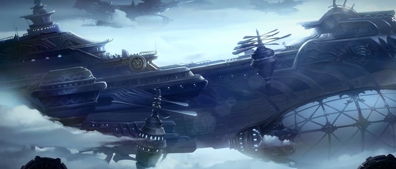 Cover art for The Airship, a steampunk scenario on AI Dungeon